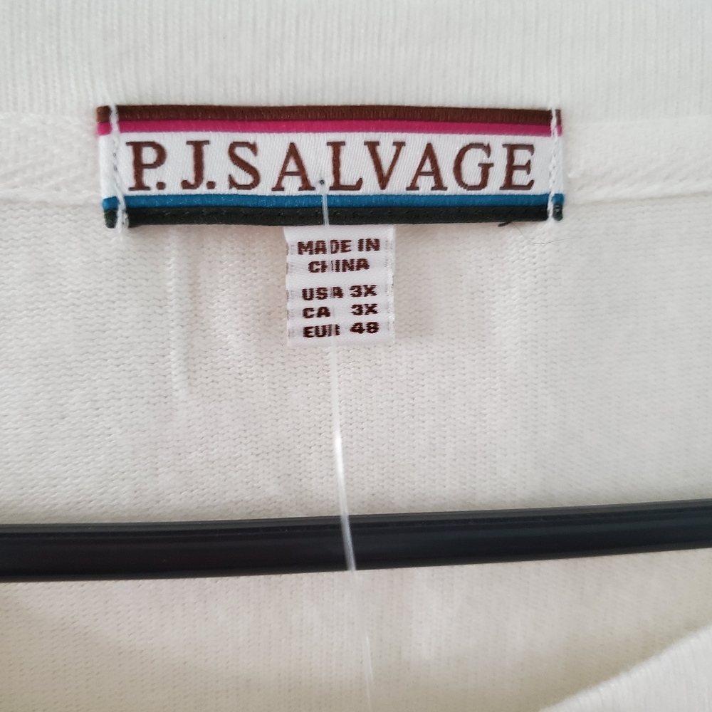 NWT PJ Salvage Striped Lightweight Sweater - Picture 2 of 4